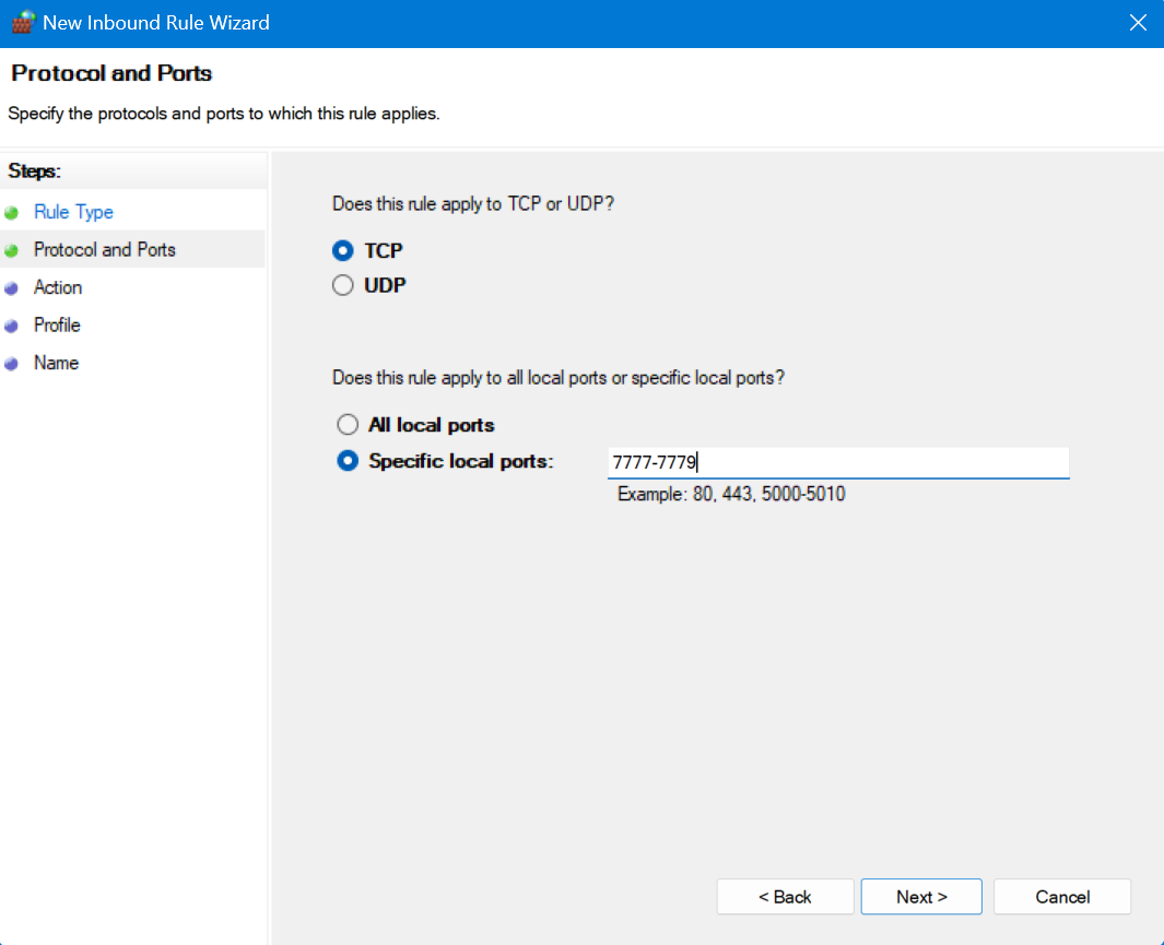 Running Evrima dedicated server log window showing successful startup